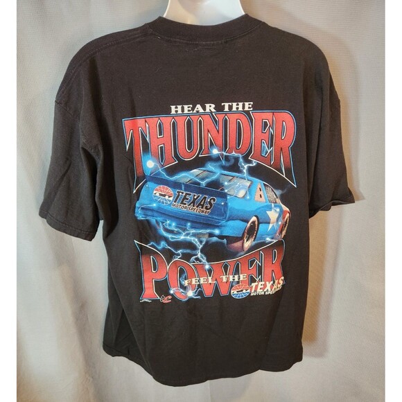 Lee Nutmeg T-Shirt NASCAR Texas Motor Speedway Racing VTG Double Sided XXL - Picture 2 of 9